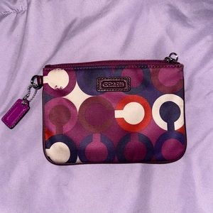 Vintage Coach coin purse